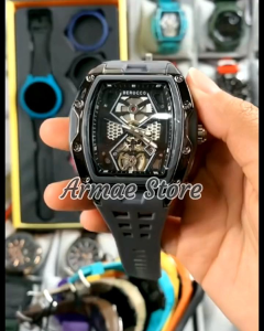 Jam Tangan Pira Original Berocco 07 Croni Variasi Strap Rubber Bisa Bawa Renang