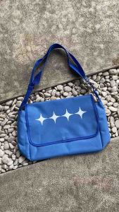 Tas selempang pria tas selempang Clinks blue free sticker