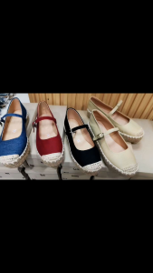 Elegant Women Espadrille Flats with Platform Wedge Heel - LILIW LAGUNA Made