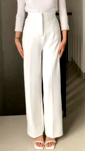 Loose Pants Scuba 399 Celana Anti Kusut Celana Kulot Wanita Polyester