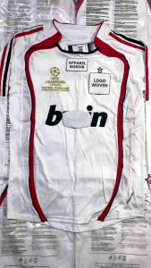 JERSEY RETRO VINTAGE MYLAN 2006/07 (H) FINAL UCL (LS)