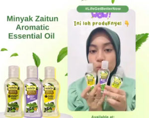 Mustika ratu minyak zaitun 55ml aromatic essential oil