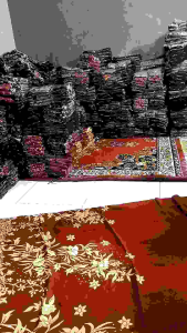 Sarung Santri Putri Motif Batik Muslim Kekinian