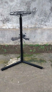 Meja Cat Putar tinggi 80cm meja tersedia persegi dan lingkaran