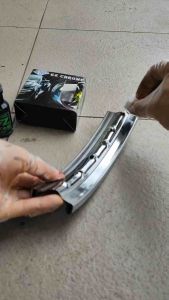 Ez Chrome Coating Colour Paint Motorcycle Magic Paint Warna Cat Kereta Rim Samurai Spray Ez coat Chrome Powder