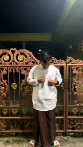 KHOIRUMMAH Koko Kurta Makkah - Baju Muslim Pria Dewasa Polos Lengan Panjang - Light Grey TERBARU 2025