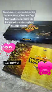 PROMOSI SARUNG WADIMOR DARUSALLAM MOTIF MANIK2 SARUNG DEWASA HARGA PER PAKET MURAH