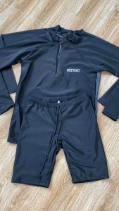 Áo bơi nam dây kéo Bikini SG áo bơi tay dài đi bơi biển tiện ích