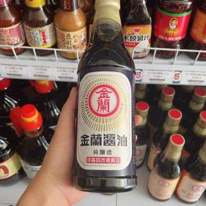 Nước tương đậu nành hiệu Kim Lan nhập khẩu Đài Loan 590ml 金蘭醬油