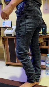 Turun Harga Celana Panjang Jeans Pria Snow Black Blue Grey Premium Terbaru BAHAN MELAR