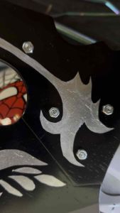 Rìu gỗ nghệ thật. Rìu gỗ mô hình đao gametrang trí sưu tầm.