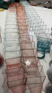 Lú bát quái 12 cửa dài 4m 18 Khung 25x35cm Mắt lưới 15p và 25p Bắt Tôm Bắt Cá Fhising