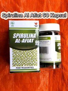 Spirulina Al Afiat 60 Kapsul Suplemen Kesehatan