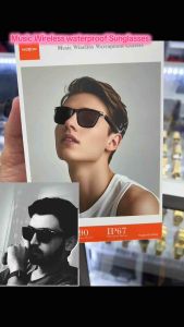 Music Wireless Waterproof Sunglasses IP67 READY STOCK