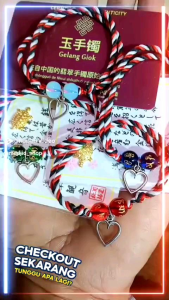 Gelang ❤️PROMO❤️ Gelang batu tibet luontin love