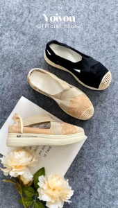 YOIVON Soojin Sepatu Wedges Wanita Kualitas Premium - Gratis Kotak Sepatu