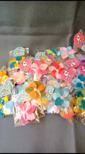 bross bunga flanel kemasan 100 pcs