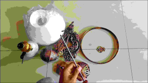 Lampu Gantung Hias Klasik Jawa Betawi Antik Katrol Kerek UK R28