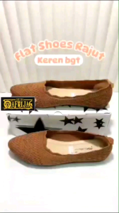 sepatu balet rajut wanita terbaru flat shoes / sepatu balet cantik / sepatu flat shoes rajut / sepatu sli[p on wanita / balet wanita rajut
