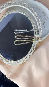 Gelang Serut Titanium Permata Rantai Gold Dan Rosgold CXA42