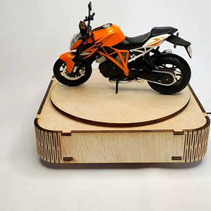 Meja Putar Kayu: Solusi Rotating Table Untuk Live Video & Foto Produk