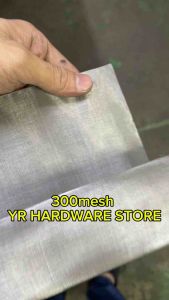 300mesh Stainless Steel Wire Mesh SS304 Netting Fine Filter S/S Mesh 300mesh