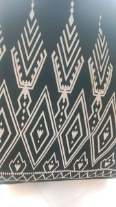 tote bag wanita tali sumbu tas bahu perempuan motif pinus