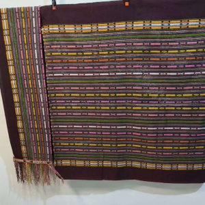 Songket jugia penuh tenunan toba