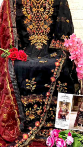 [PRE-ORDER] Ready Made Organza With Heavy Embroidered ( Delivery 10 Days )