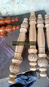 Handle Pintu Kayu Jati Ukuran 70cm Harga Murah 1set(2pcs)