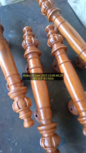 Ready Stok Pegangan Pintu Handle Pintu Jati Tua uk40cm