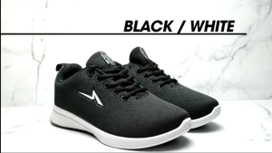 SEPATU SEKOLAH ANDO HITAM PUTIH SIZE 37-43