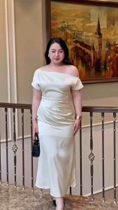 Đầm Body Lụa Bigsize 50-90Kg Dáng Dài Siêu XinhSiêu Sang ChảnhGọn Người Hack Dáng- D223M - Ú Xinh Store (Lụa Tô Châu)