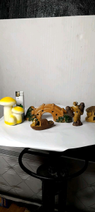 Phụ Kiện Trang Trí Hòn Non Bộ - Tượng Trang Trí Bể Cá Góc Cây Bonsai