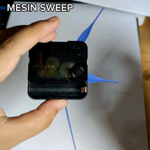 Mesin jam dinding murah sweep tanpa suara 3268S merayap putaran sangat halus
