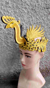 Mahkota Bordir Burung Merak: Aksesoris Pernikahan Unik