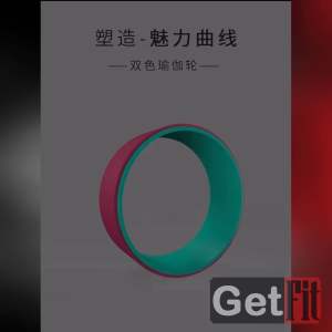 Yoga Wheel / Roda Yoga / Alat Bantu Yoga / Yoga Ring