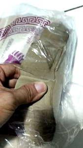 Kertas Nasi Alas Piring Bulat Coklat isi 150 Lbr