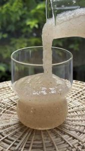 Psyllium Husk Flakes 80g - Organic High Fiber Drink Powder for Weight Management Natural Ingredient