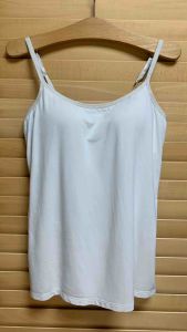 [2hand NHẬT] Áo phông thể thao có mút NHẬT hiệu GU Umylo.. co giãn cotton hút mồ hôi [tank top bra pull] mã AL