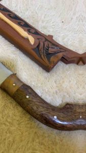 GOLOK ASLI CIBATU/golok pamoroan/golok pemotong kayu siap pakai dari baja per dan full tank