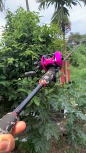 Joran zorro rider solid carbon set reel zorro power handle