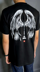 Raden Skygo T-shirt Not An Angel R060 Jet Black