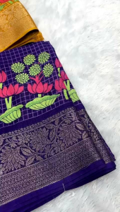 NEW KALAMKARI PRINT SAREE