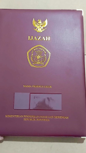 Sampul Map Ijazah Vertikal: Desain Profesional & Berkualitas