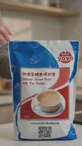 Yoyo Okinawa Brown Sugar Milk Tea Powder 1kg Made in Taiwan