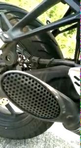 Knalpot Racing SAKURA BLACK Kolong Underbely Vixion CBR NewCB GSX R15