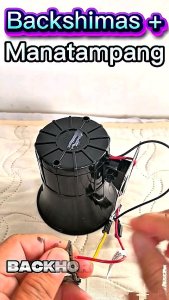 Backhorn manatampang+ backshimas tone 12/24 autovoltage