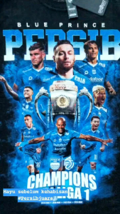 KAOS PERSIB BANDUNG CHAMPIONS NEW ARRIVAL / KAOS TERBARU