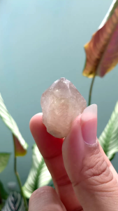 Smoky quartz | สโมคกี้ ควอตซ์ ผลึก สีน้ำตาล ใส #SQ12 หินธรรมชาติ น้ำหนัก 15 กรัม